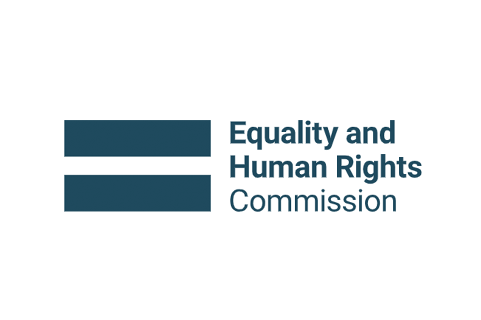 The logo of the Equality and Human Rights Commission